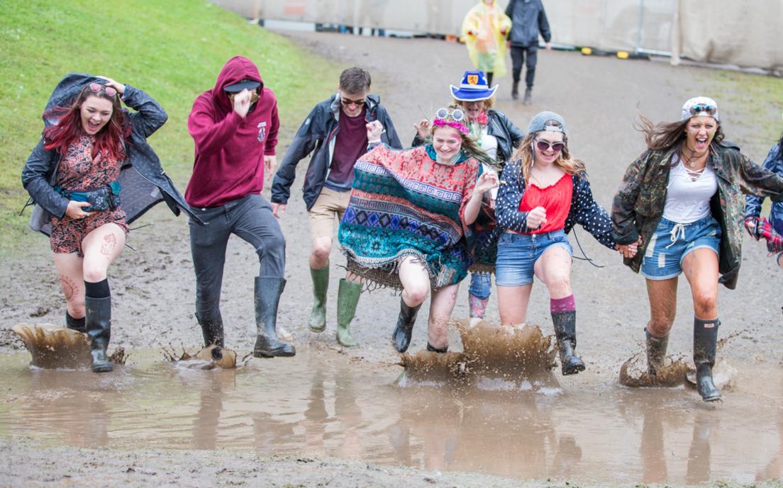 Belladrum revellers