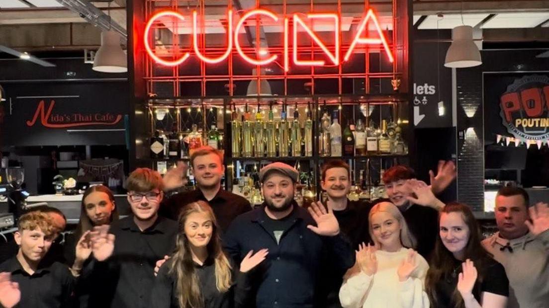 Staff at Cucina