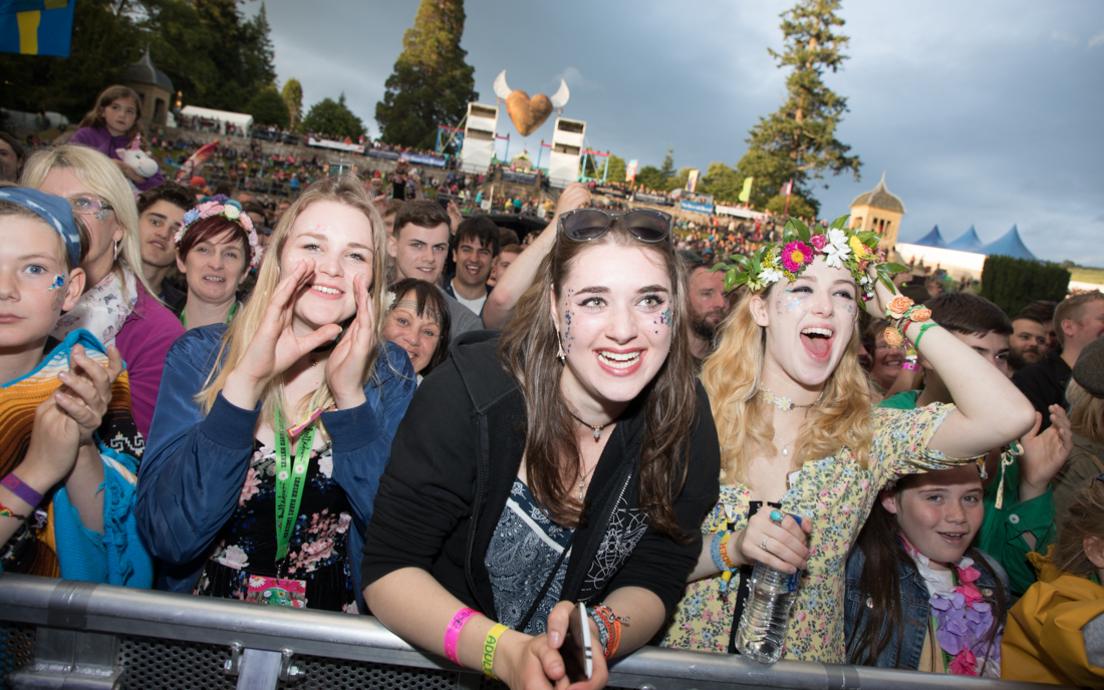 Belladrum revellers