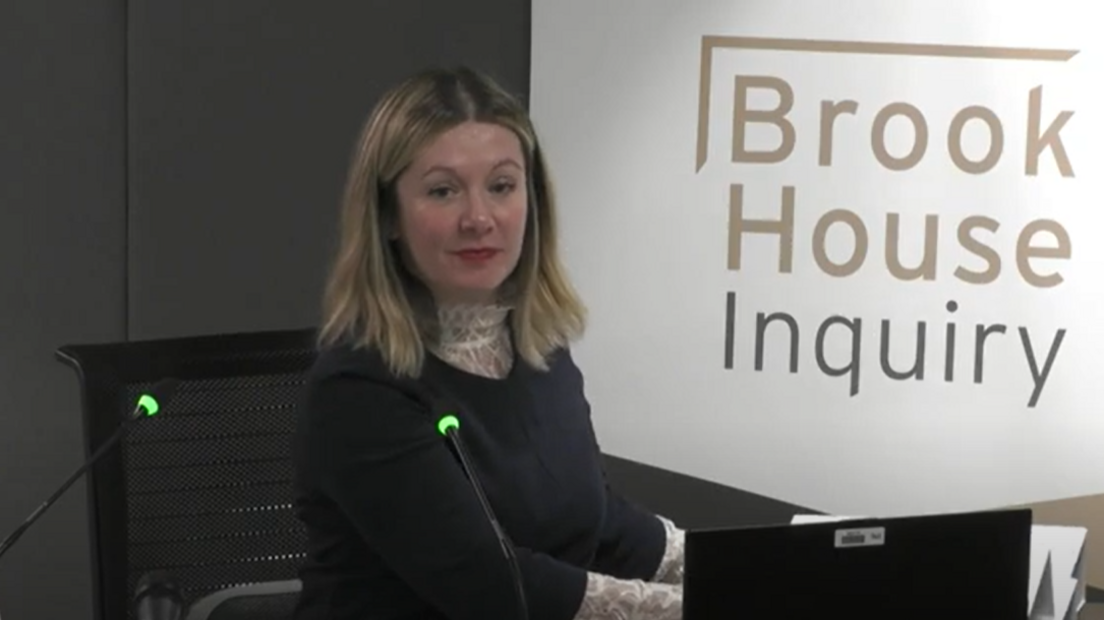 Kate Eves at the Brook House Inquiry