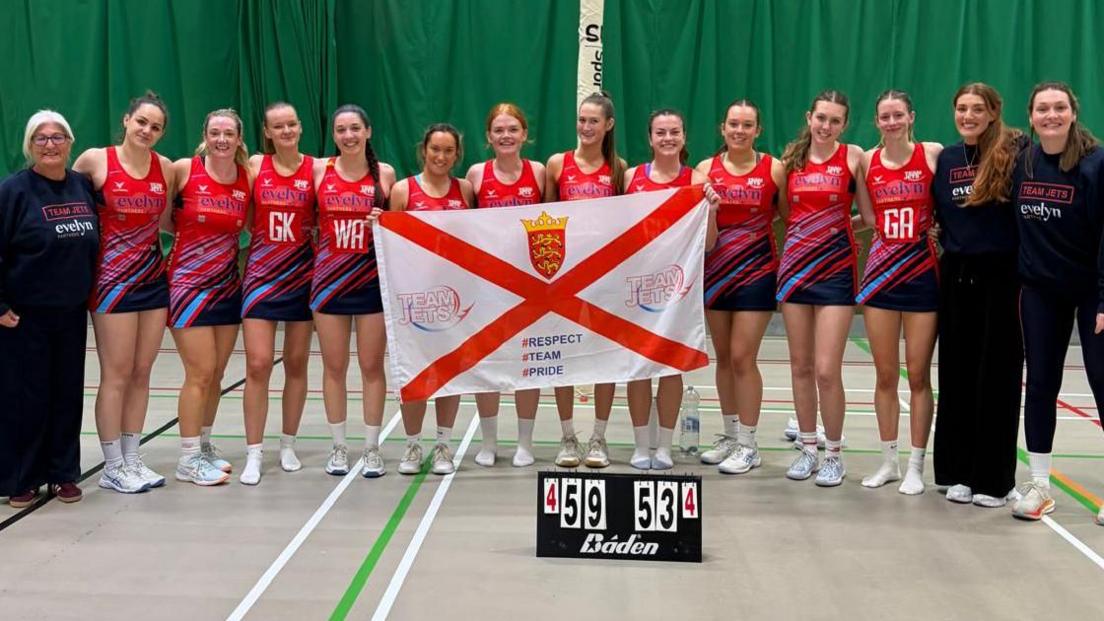 Team Jets celebrate promotion