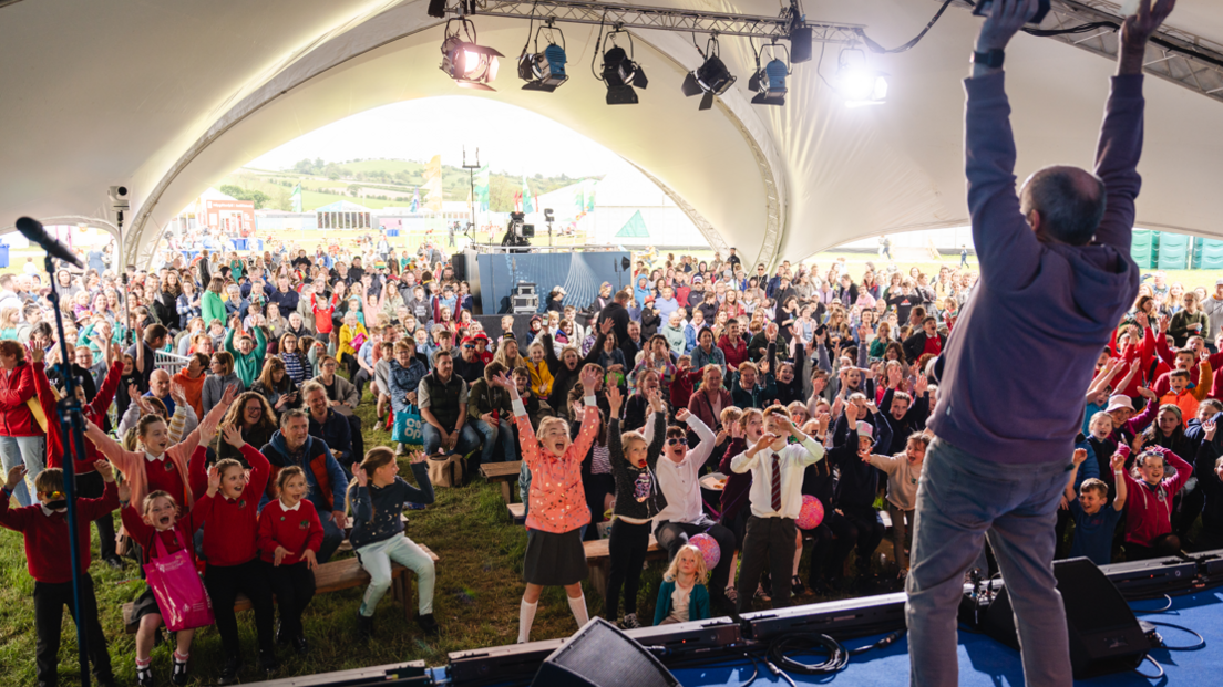 Crowd at a performance