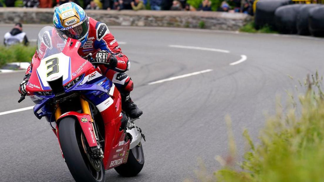 Dean Harrison on a Honda Fireblade