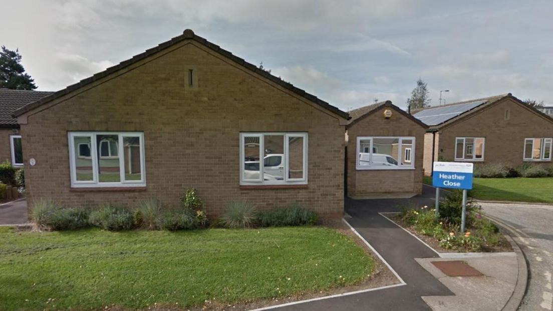 Image of Heather Close which is a series of bungalows