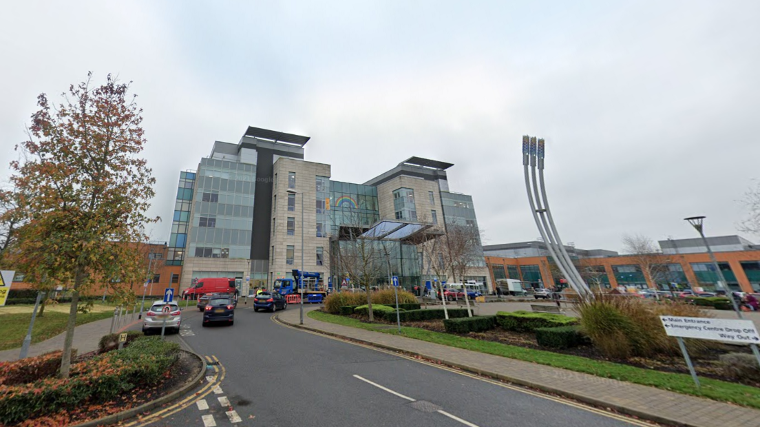 Peterborough hospital building 