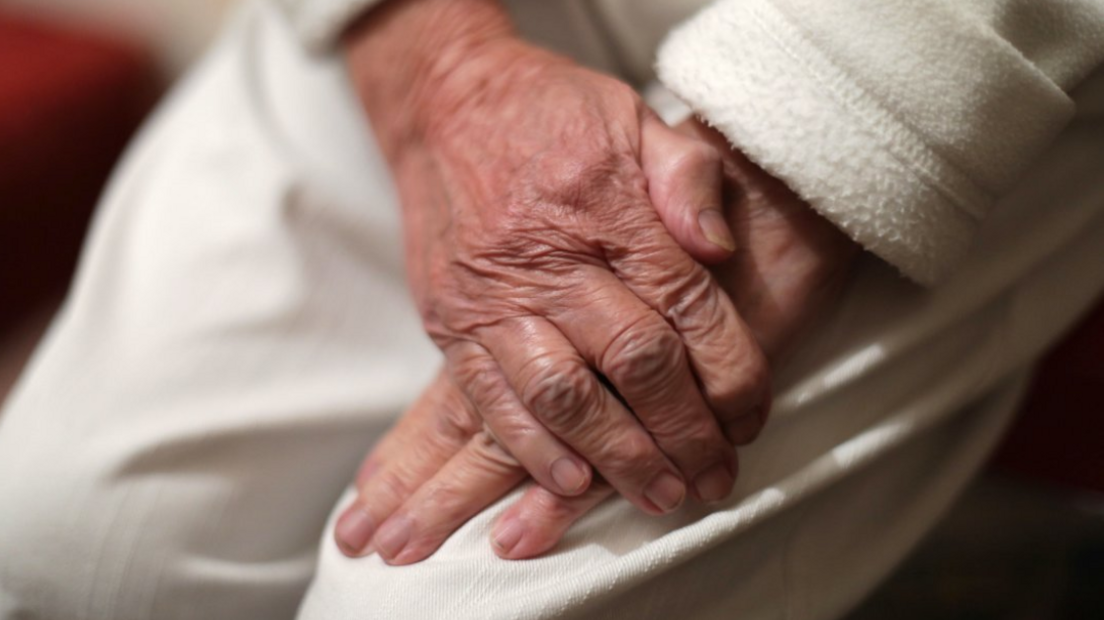 Generic image of elderly woman's hands