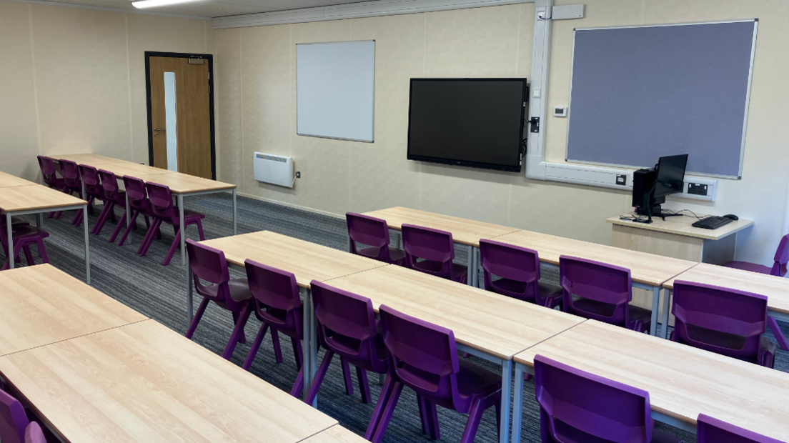 Classroom at Mercia Academy