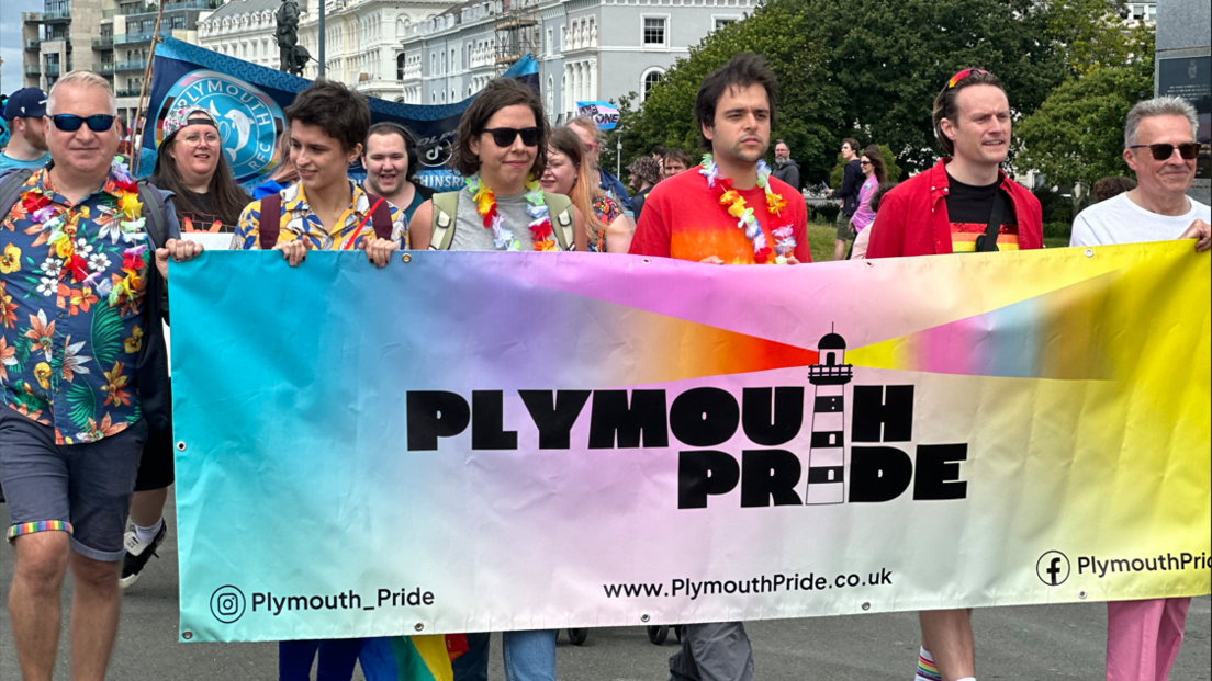 Plymouth Pride Event Sees incredible Turnout BBC News Plymouth Pride Event Sees incredible Turnout BBC News