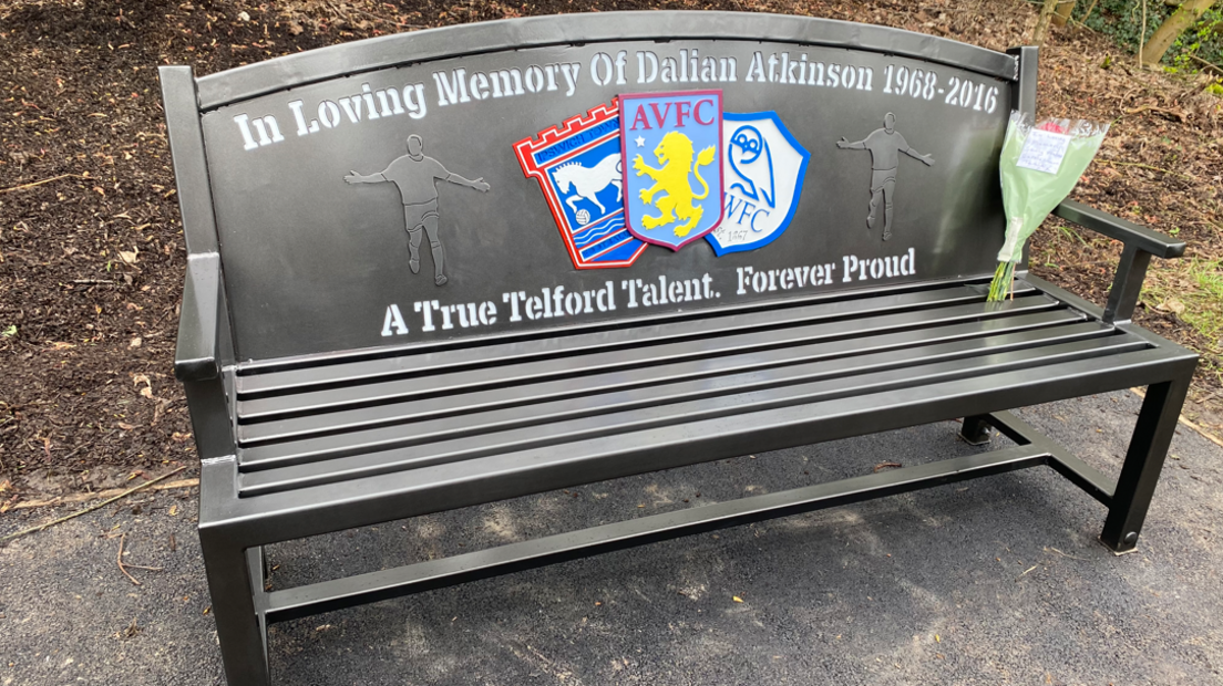 The memorial bench