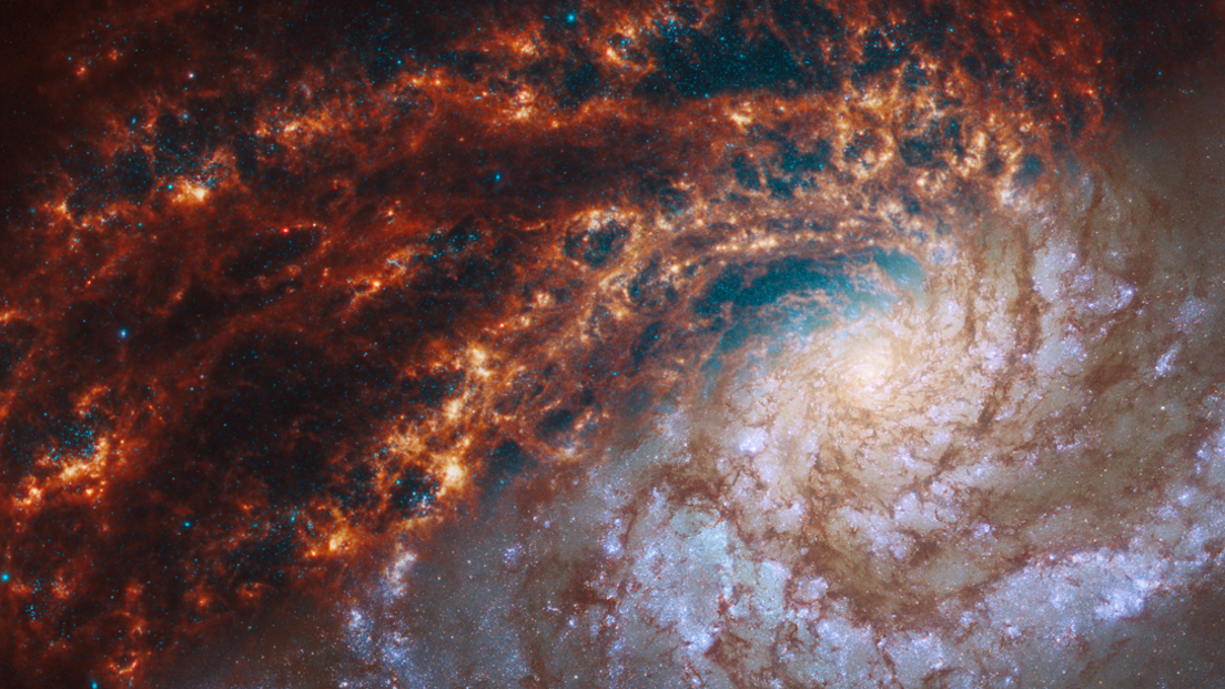 Spiral Galaxy NGC 4254