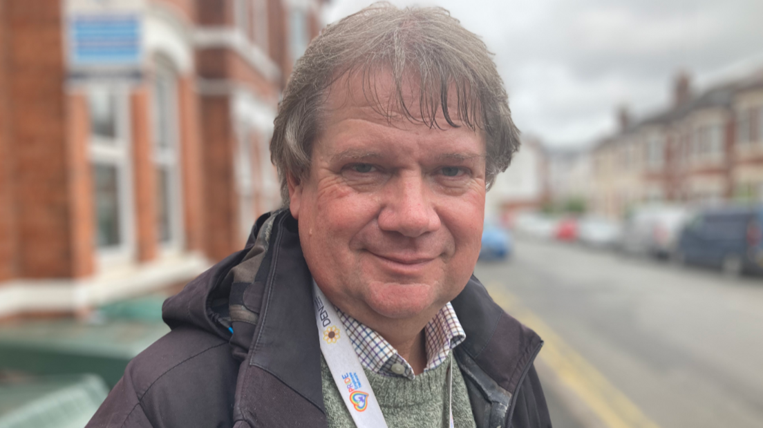 John Seddon from Coventry City Council stood in the street looking directly at the camera