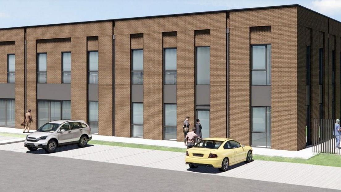 Artist impression of new community centre