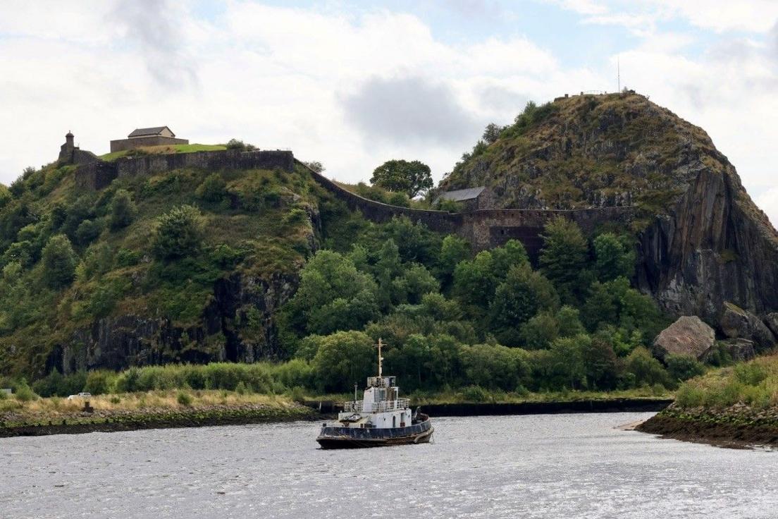 River Leven and Dumbarton Castle