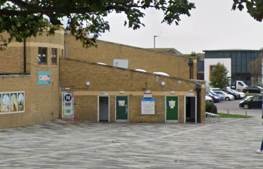 The public toilets in William Street, Herne Bay