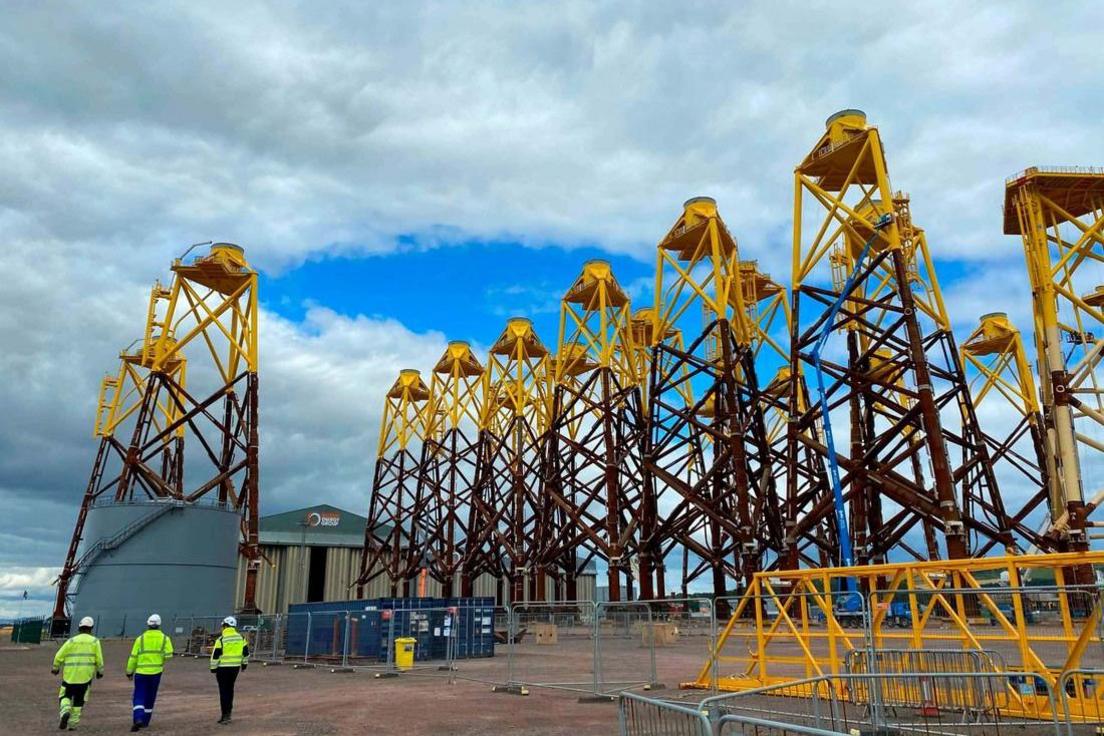 The Moray East offshore wind project 