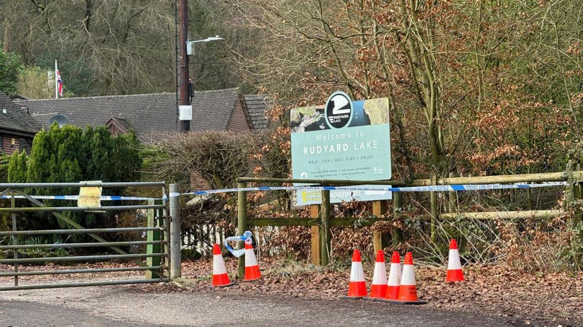 Police at Rudyard Lake