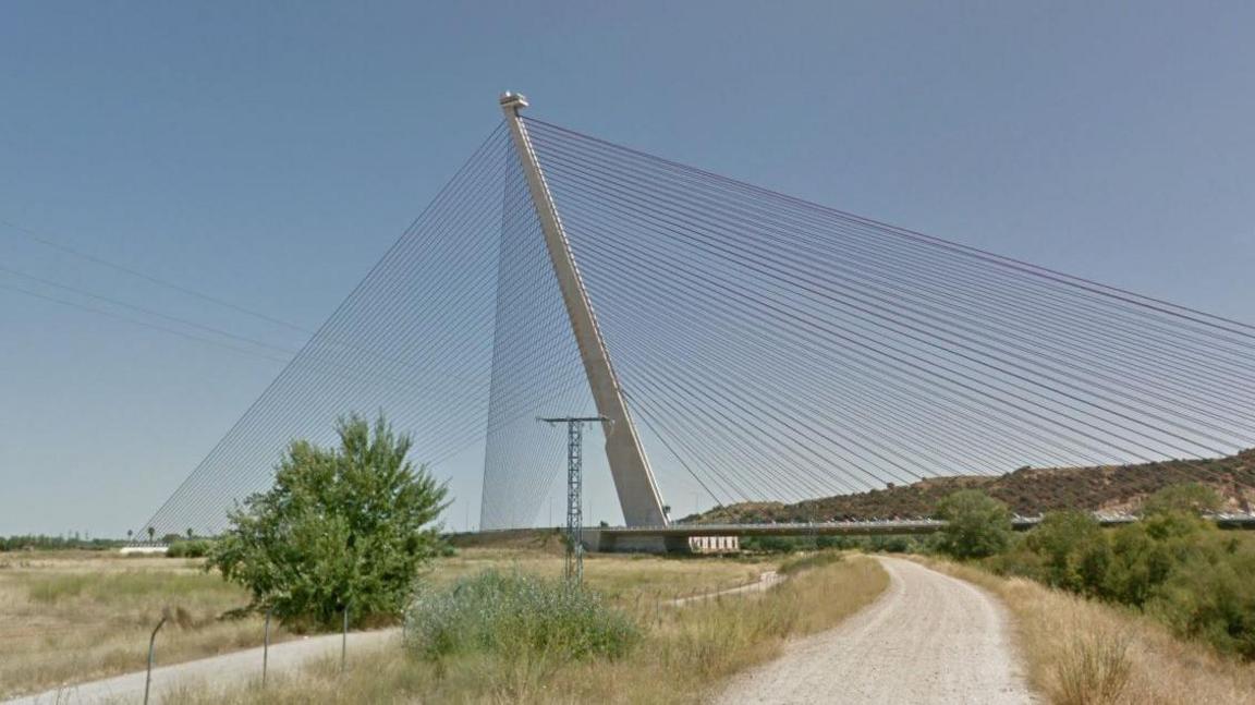 Castilla La Mancha bridge near Talavera de la Reina, Spain