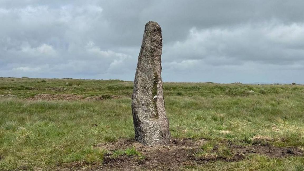 Dartmoor standing stones restored to original position - BBC News