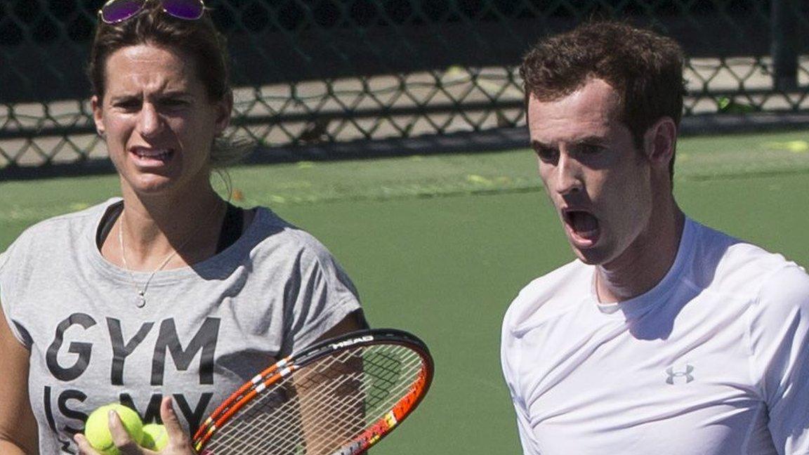 Andy Murray & Amelie Mauresmo