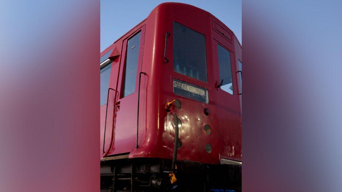 Exterior of one of the Q stock cars;