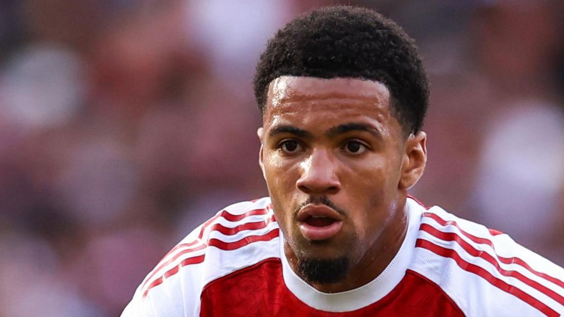 Arsenal midfielder Ethan Nwaneri 