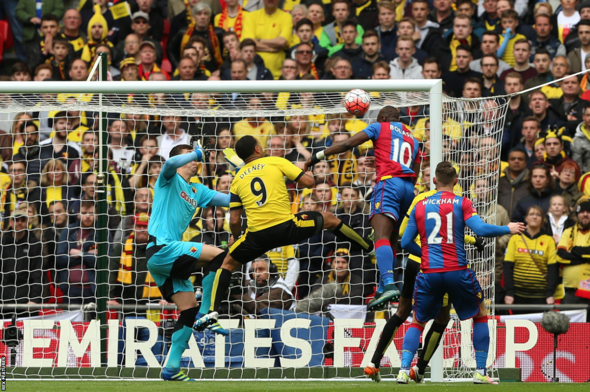 Crystal Palace score against Watford