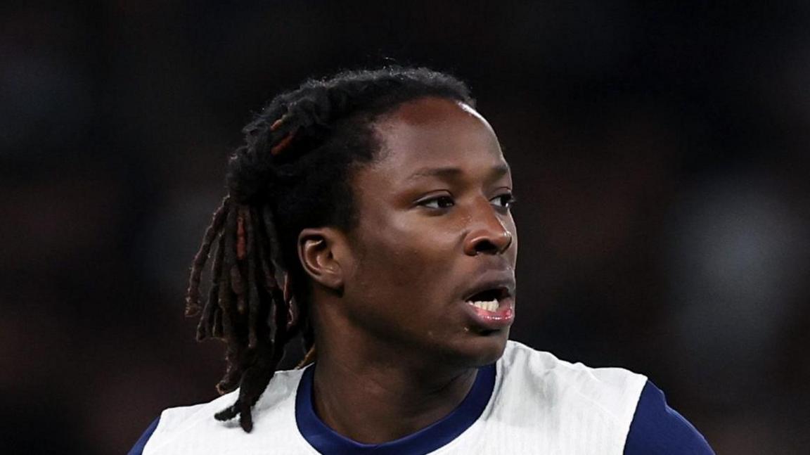 Damola Ajayi playing for Tottenham last season