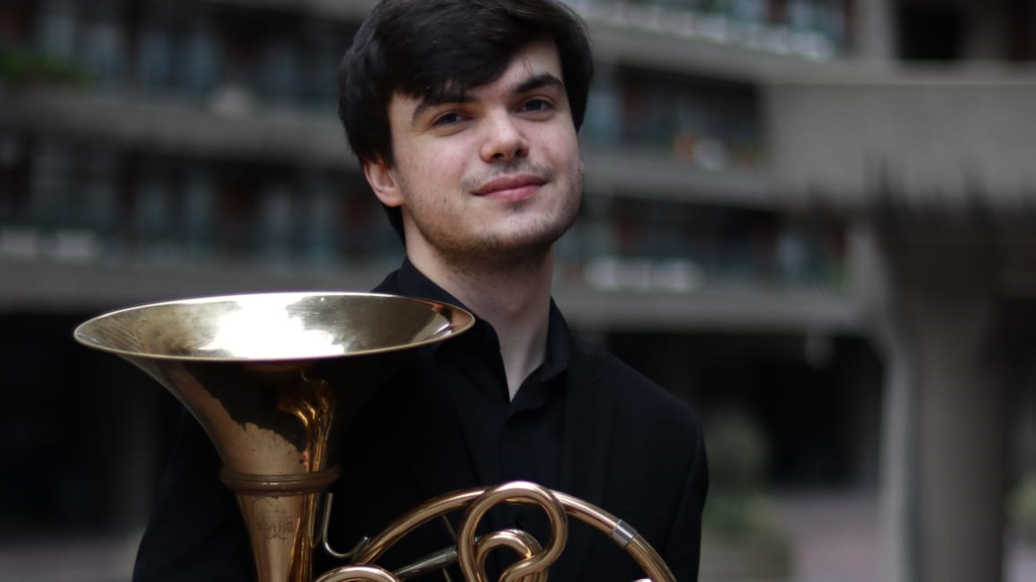 Jack Reilly with French Horn