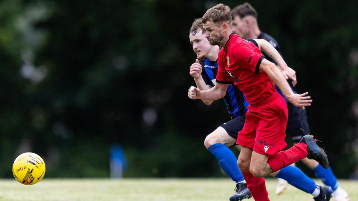 Chirk, five-time winners of the Welsh Cup, won 3-1 at Felinfach