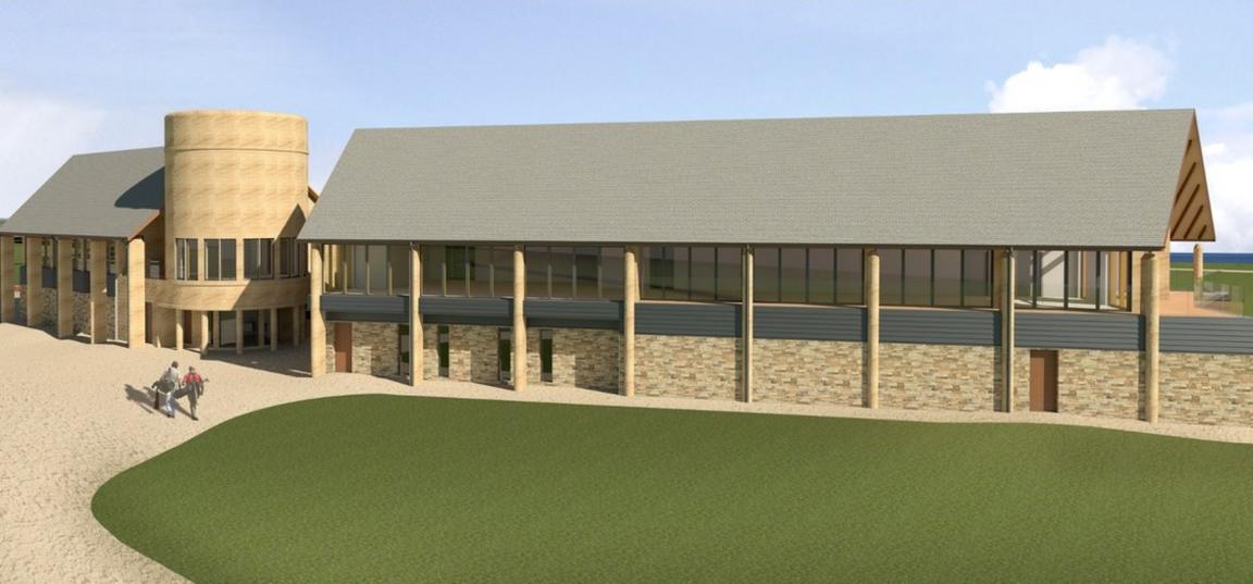 CGI of Carnoustie Golf Links extension