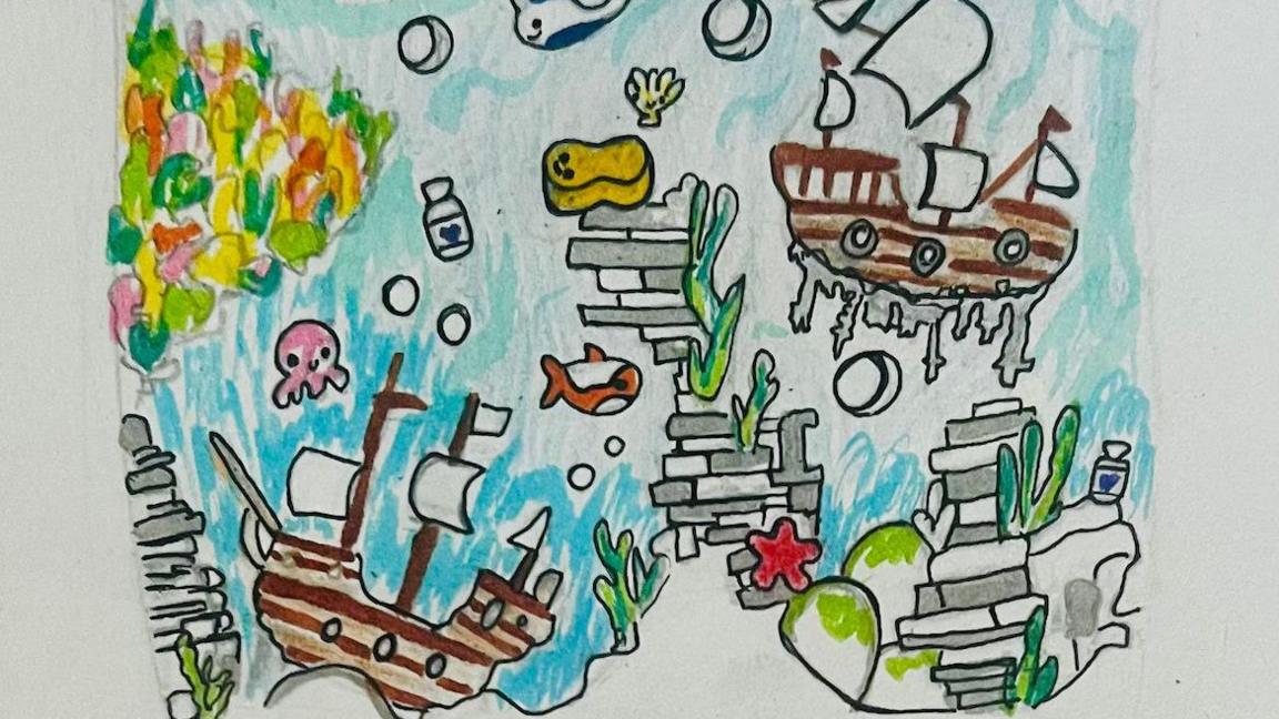 A drawing for Reef Revival.