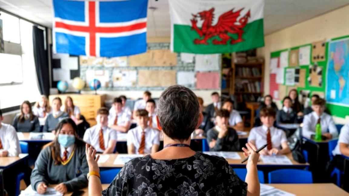 School classroom, Cardiff