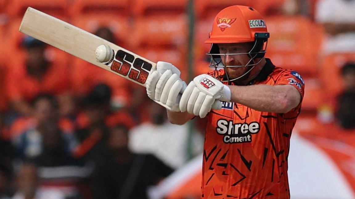Heinrich Klaasen batting for Sunrisers Hyderabad