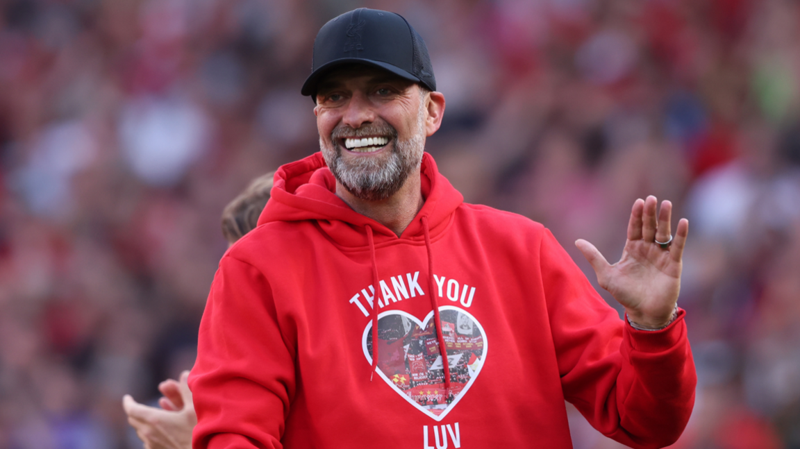 Liverpool manager Jurgen Klopp reacts after a game at Anfield