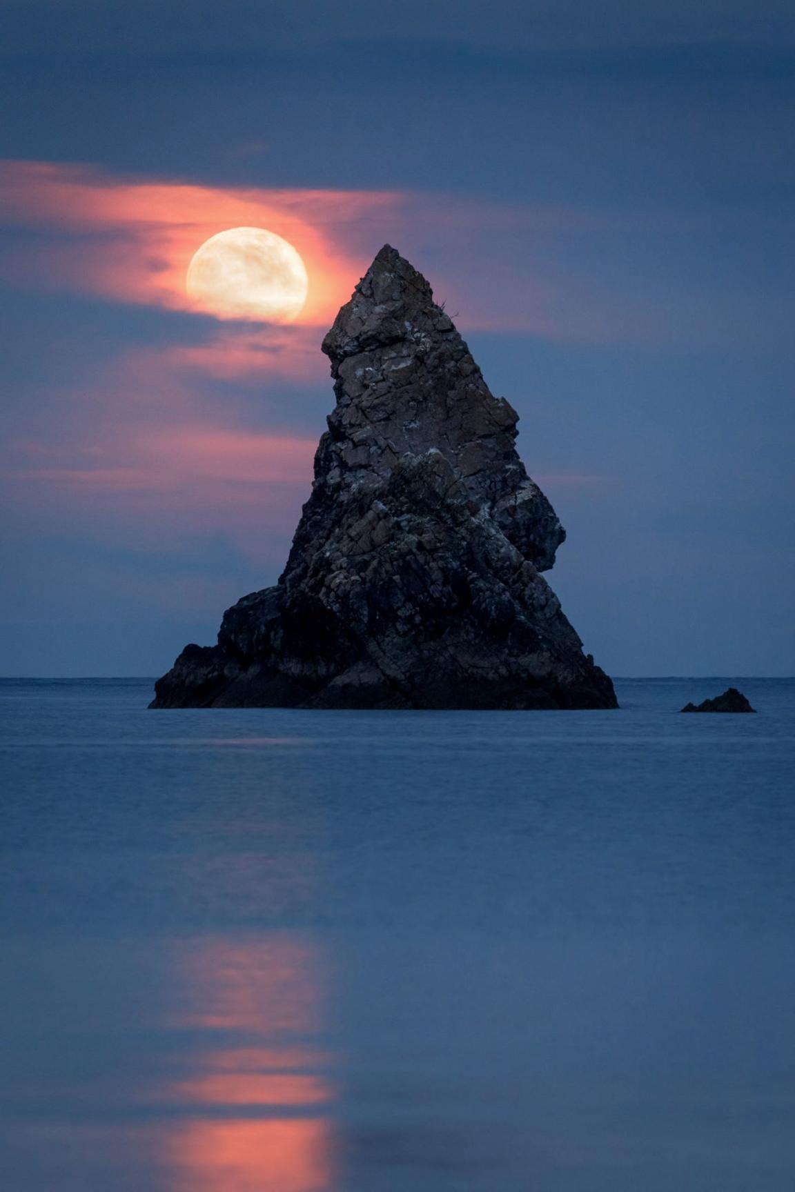 Church Rock moonrise