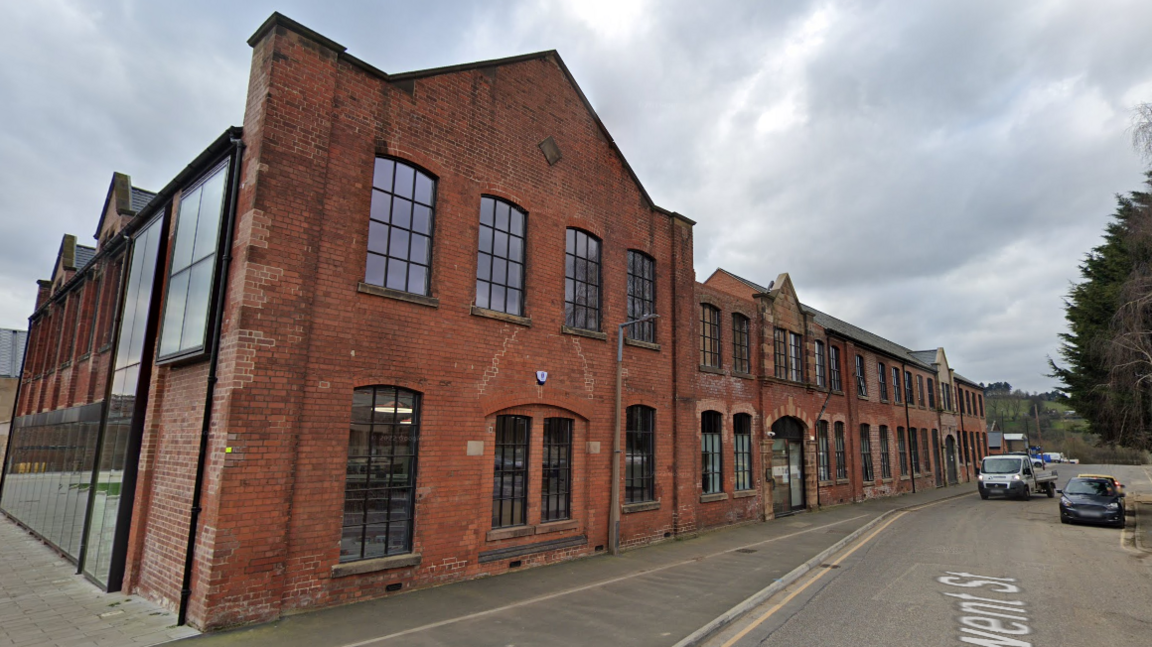 Ada Belfield Centre in Belper, orange brick building with victorian windows 