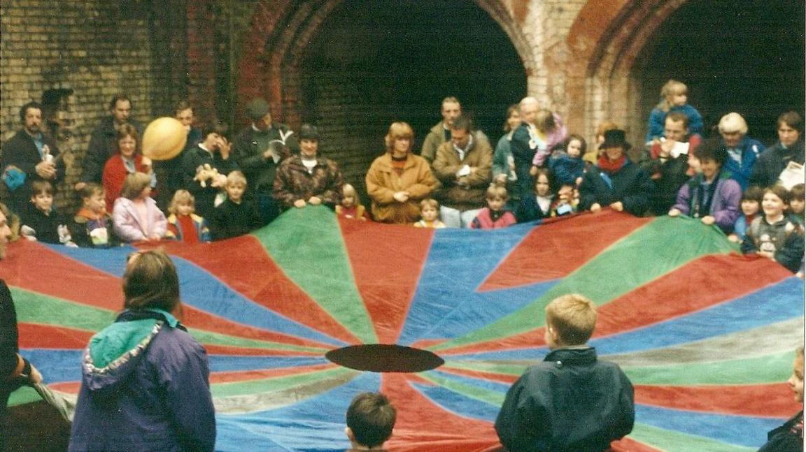 The Subway during a community Subway Superday event - 1980s/90s?
