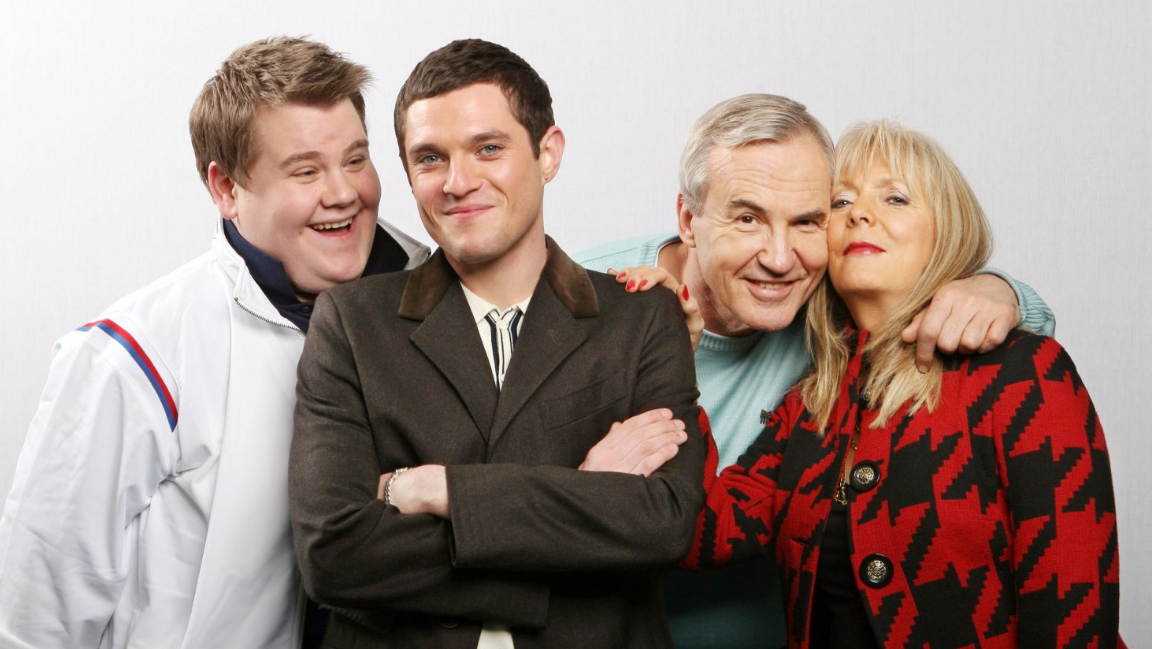 James Corden, Mathew Horne, Larry Lamb and Alison Steadman