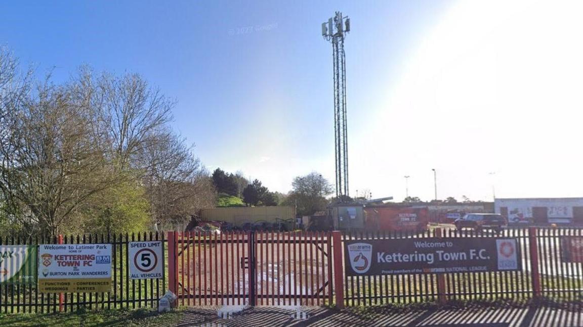 Following the loss of their old Rockingham Road home, Kettering Town played at Irthlingborough for a time before moving to Latimer Park.