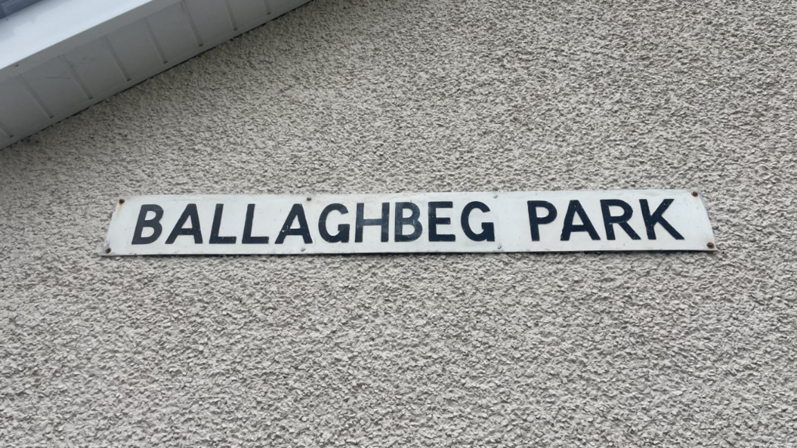 Ballaghbeg Park sign