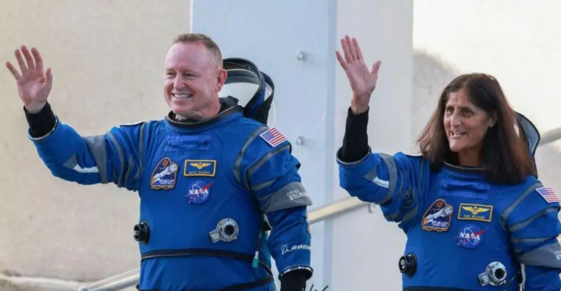 Sunita Williams and 'Butch' Wilmore