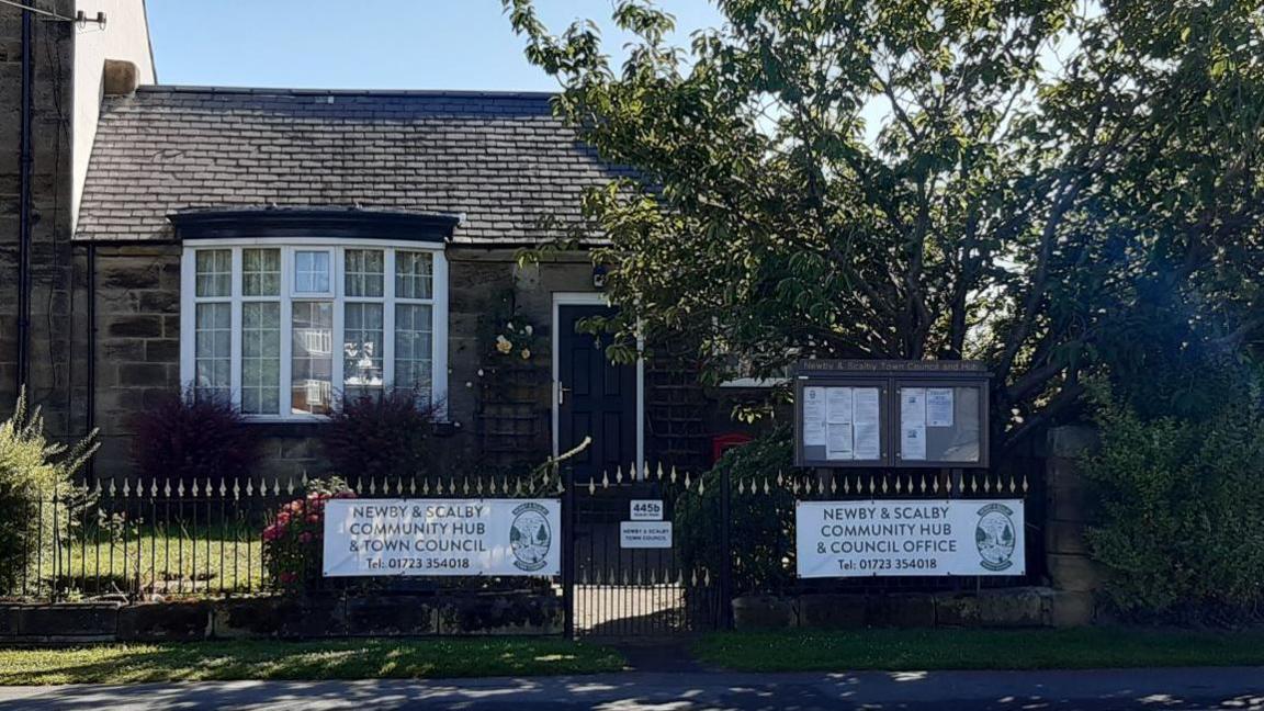 Newby and Scalby Community Hub and Council office on Scalby Road in Scarborough