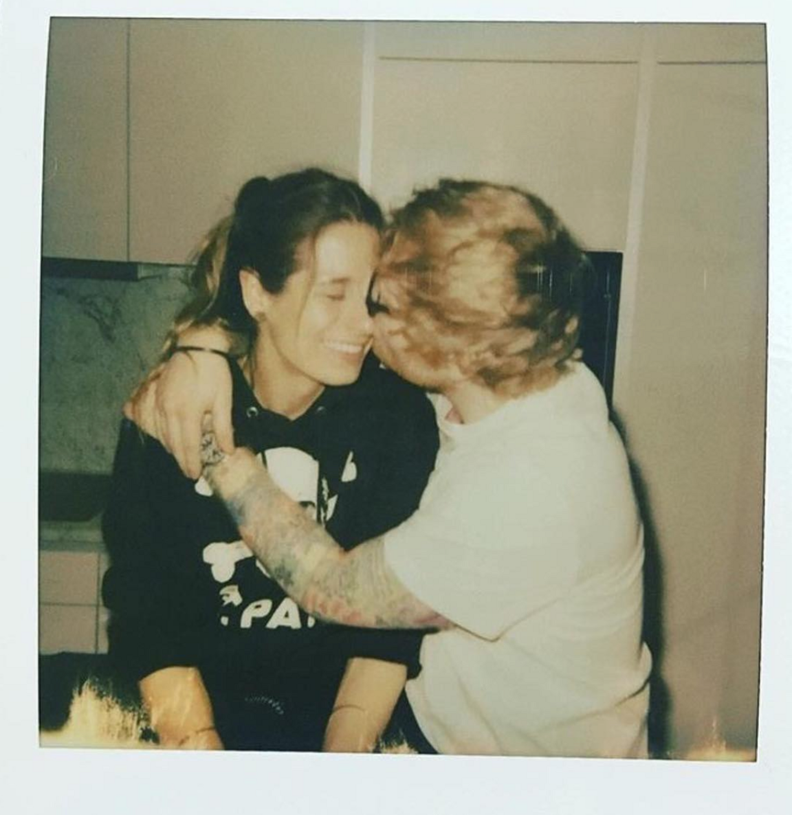 Ed Sheeran and Cherry Seaborn