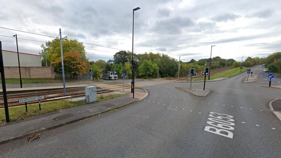 Eckington way pedestrian crossing