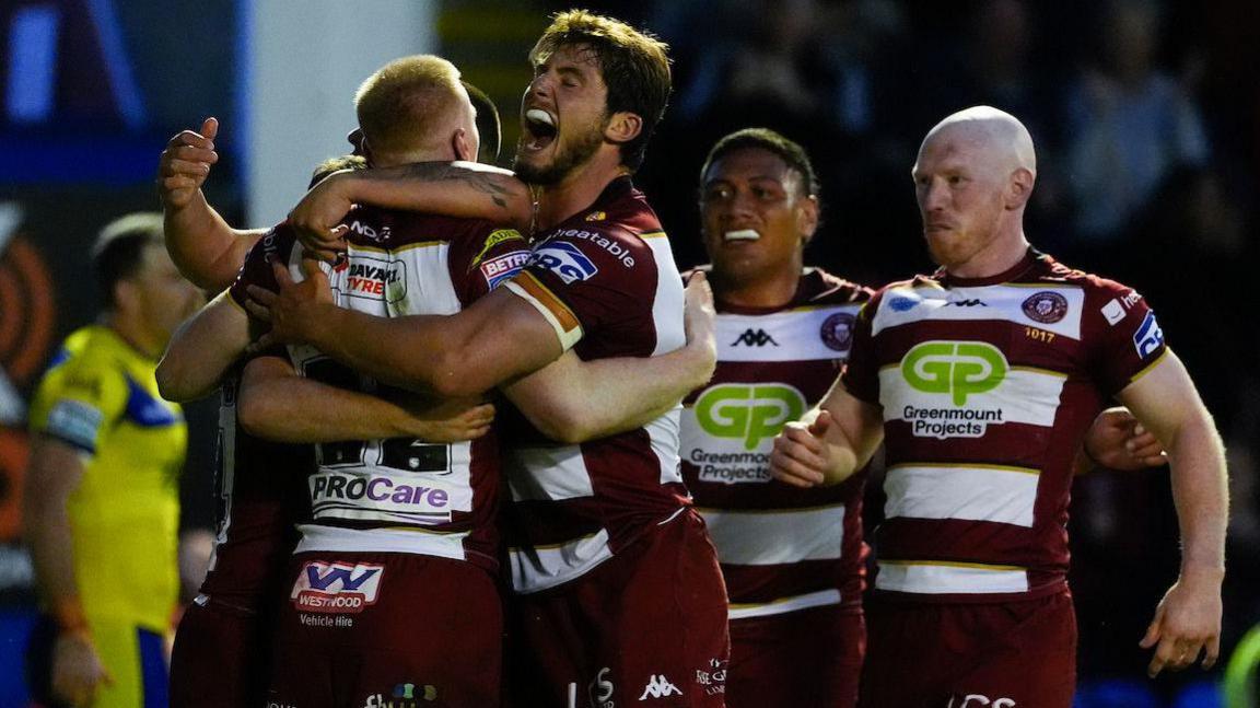 Zach Eckersley scored Wigan's fourth try