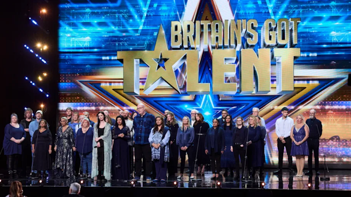 The Hear our Voice choir on BGT