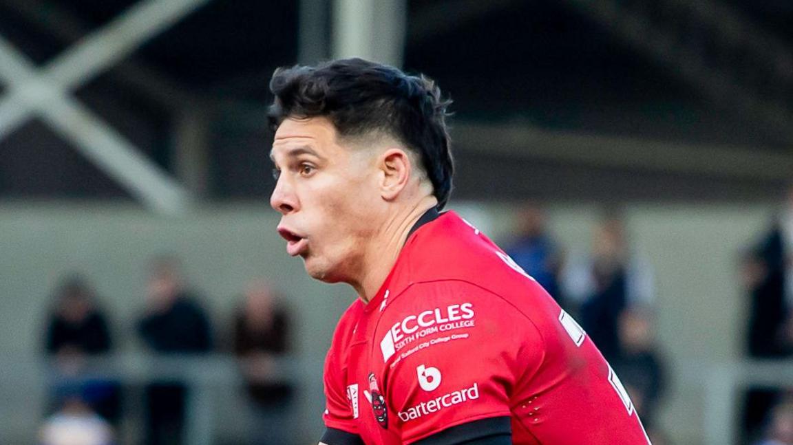 Sam Stone playing for Salford this season