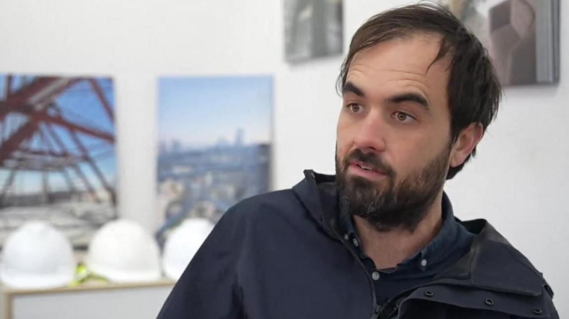 Matt Kimber is the director of GK Engineering and Design of Basildon at his office in Basildon.