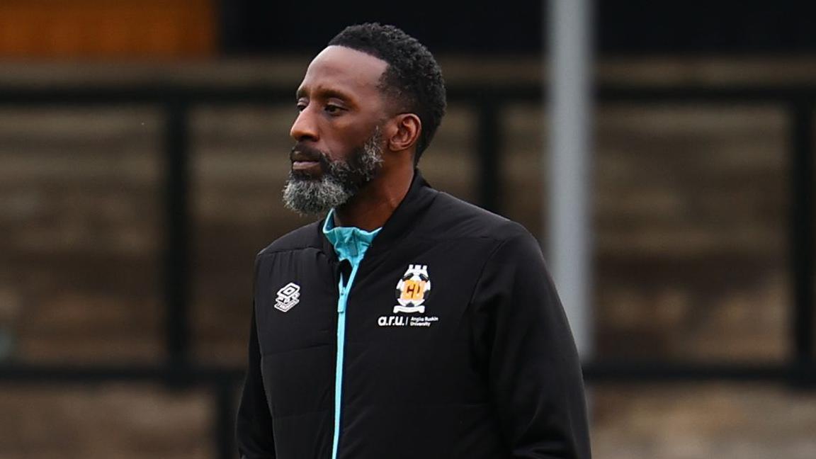 Jason Euell during his time as Cambridge United's assistant head coach