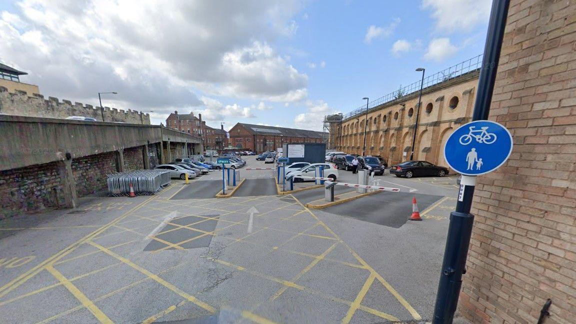 Long-stay car park at York Station